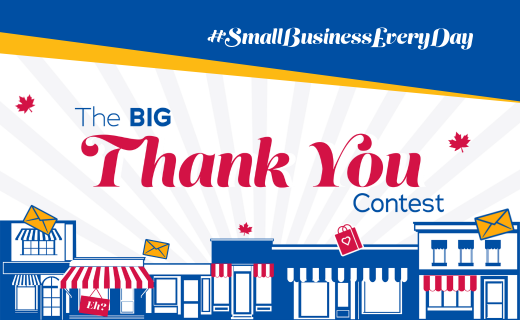 Small Business every day The Big Thank You Contest