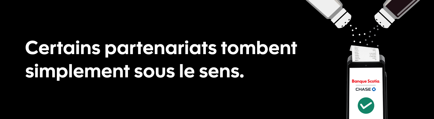 Certains partenariats tombent simplement sous le sens